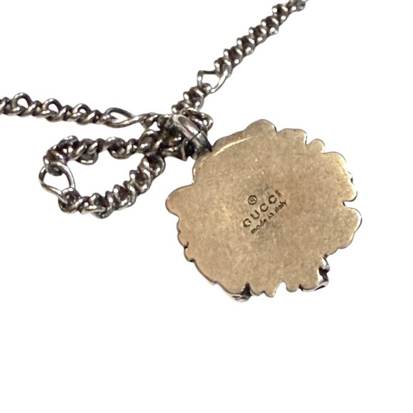 Gucci 410673 Necklace Pendant Lion Head Gold New with box - Picture 3 of 8